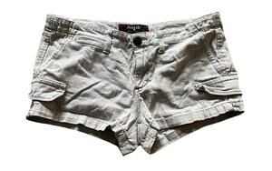 Y2K Mini Cargo Shorts False Pocket Size Juniors 13 Micro Festival Fair Party